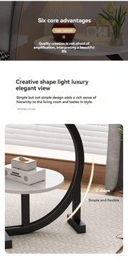 Sofa, Cabinets, Bedside Tables, Small Coffee Tables, Movable Small Side Tables, Leisure Small round Tables in the Living Room