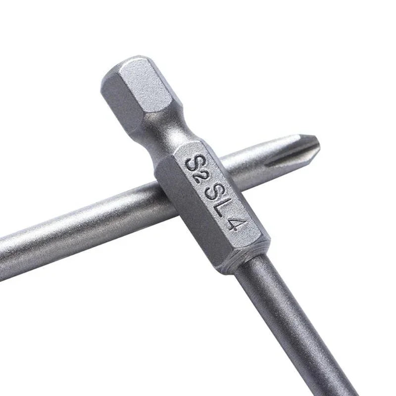 Screwdriver Set Strong Magnetic Batch Head Steel Slotted Phillips Screw Driver Bits Car Repair Utility Electric Tool Accessories