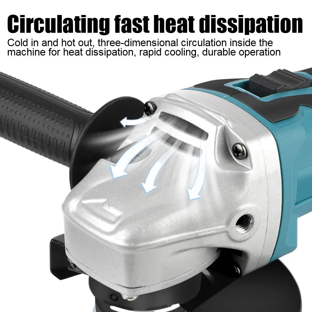For 18v for Makita power tools Grinder Tool Wireless Power Tools Electric Grinder Angle Grinder Brushless Sander Angle