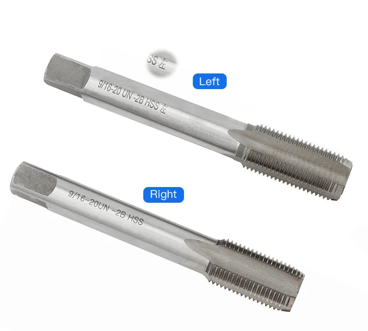 Bike Crank Pedal Thread Tap High Speed Steel Left Right Hand Thread Repair Drill Bits MTB Road Crankset Wire Tap Tools