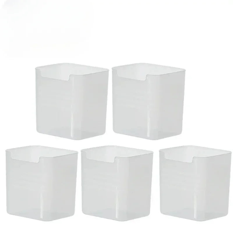 5/1PCS Refrigerator Storage Boxes Food Fresh Organizer Cold Storage Crisper Fruit Spice Food Container Boxes Home Kitchen Box