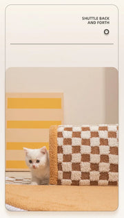 Cat Bed Can Play Cat Tunnel Dog House Bed Kitten Dog Basket Bed Cute Cat House Home Mat Pet Kennel Products Cama Para Gatos
