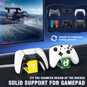 Cute Game Controller Bracket Mount Space Saving Gaming Headset Holder Storage Rack Gamepad Stand for PS5/PS4/PS3/Xbox/Switch