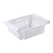 Kitchen Organizer Adjustable Kitchen Refrigerator Storage Rack Fridge Freezer Shelf Holder Pull-out Drawer Organiser Space Saver