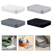 Cat litter box, foot board, stays tidy, detachable, portable, easy to clean,