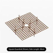 Flower Pot Cover Plant Pot Grid Flower Pot Cover Garden Plant Pot Soil Guard Cover Plant Protector Grid Protection Accessories