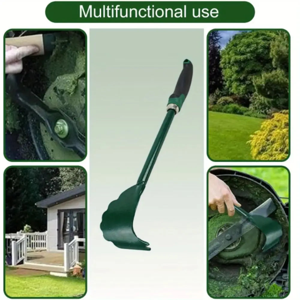 Heavy Duty Lawn Mower Cleaning Tool Iron Construction Garden Tool Garden Scraper Kit 1 Piece Lawn Mower Cleaner Trimmer Cleaning