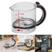 Kitchen Essential Adjustable Measuring Cup with Unique Scraper Base; Perfect for Every Cooking Need