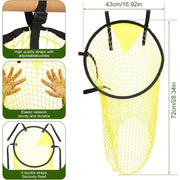 Soccer Target Goal, Easy to Attach and Detach to The Goal, for Shooting Accuracy Training Positioning football training Net Bag