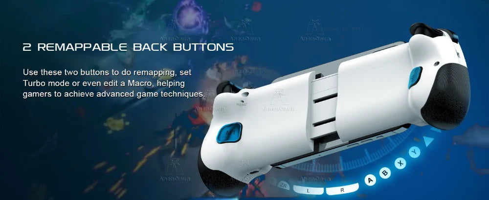 Mobile Phone Controller Mobile Gaming Wireless Gamepad Android/iOS Dual Vibration Motors Hall Effect Joystick Joypad Accessories