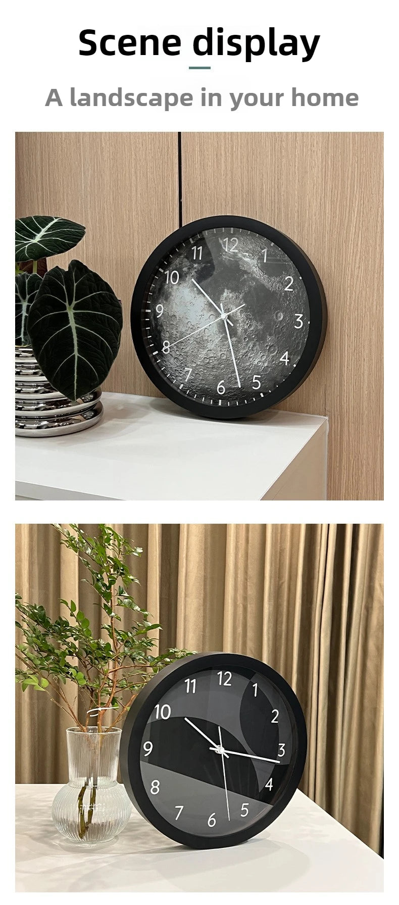 Smart Luminous Wall Clock Modern Creative Wall Clocks Silent Movement Clock Interior Living Room Decoration Shine LED Watch