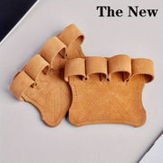 Fitness gloves with anti-slip, wear-resistant grips, and enhanced traction, suitable for gym workouts and weightlifting