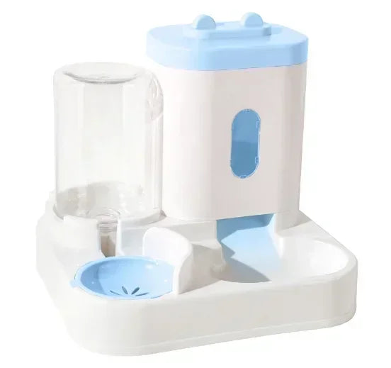 Cat feeder, dog cat basin with water dispenser bowl, dog food automatic circulation, cat food utensils, pet products universal