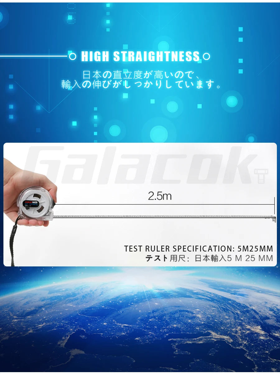 10/7.5/3/5M Meters Tape Measure Toughbuilt Measuring Tape Construction Tape Measure Site Measuring Construction tools Instrument