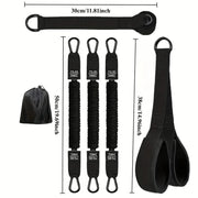 Sports Assistance Belt Fitness Home Equipment Indoor Tension Rope Elastic Rope Auxiliary Belt Puller Elastic Belt
