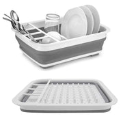 Kitchen Drainage Dish Rack Foldable Dish Rack Tableware Storage Folding Dish Rack Tableware Rack Cup Rack Kitchen Tools