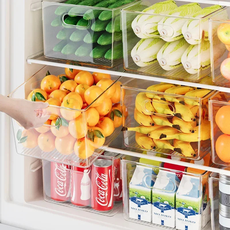 Refrigerator Food Storage Box, Crisper, Vegetables Organizing Gadget, Special Drawer