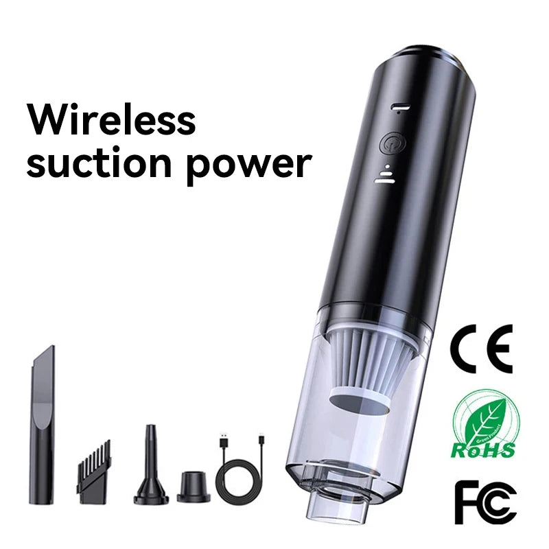 Dust Collector Smart Wireless Portable Vacuum Cleaner Powerful Suction electric Home Cleaning Car Vacuum Cleaner 2025 NEW