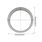 Garden Soil Sifter With 4 Mesh ScreensStainless Steel Rock Sifter Filter Mesh Flower Plant Nursery Soil Sifter For Soil Stone