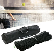 Standard Tennis Net Weatherproof Quick Install Portable Polyethylene Steel Wire Pull Rope Tennis Court Net for Home Yards