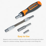 38 In 1 Multipurpose Screwdriver Bit Set Household Labor Saving Tool Kit Combination Ratchet Wrenches Hand Tool Sets