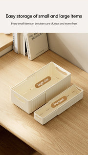 Kitchen Storage Box Retractable Multifunctional Storage Basket Cabinet Desktop Snack Spice Storage Box Fridge Kitchen Organizer