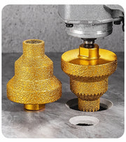 M10 Diamond Chamfer Router Bits Hole Saw Milling Tile Cutter Marble Concrete Reamer Masonry Drilling Crowns Construction Tools