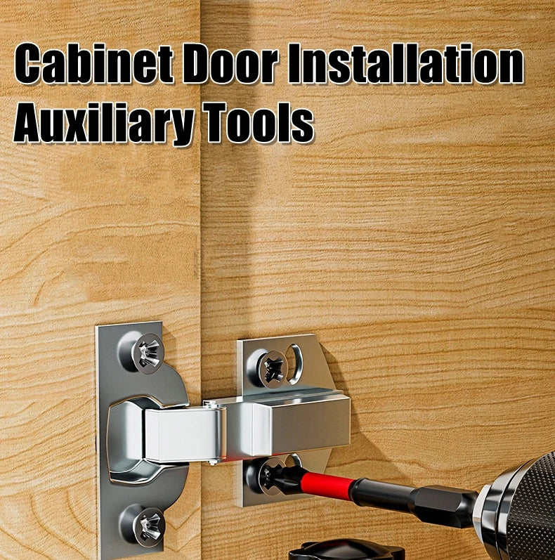 Cabinet Door Installation Tool Stainless Steel Cabinet Frame Fixture Household Portable Cabinet Door Mounting Jig Bracket