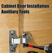 Cabinet Door Installation Tool Stainless Steel Cabinet Frame Fixture Household Portable Cabinet Door Mounting Jig Bracket