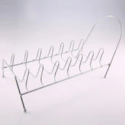 Kitchen Storage Draining 7/9 Slots Pot Lid Dish Rack Plates Metal Bowl Storage Holder Drying Stand Organizer Kitchen Tools