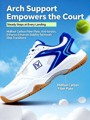 Tennis Shoes Wear-Resistant Non-Slip Cushioning Tennis Court Training Match Men Women Professional Anti-Twist Sports Functional
