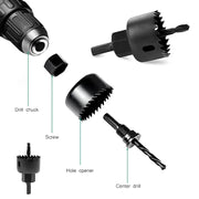 11pcs/set Hole Saw Cutting Set Kit Tools 19-64mm Wood Metal Alloys Circular Round with Case