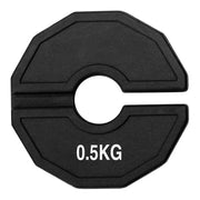Gym Micro-Plates 0.25/0.5/1kg Dumbbell Fractional Weight Plate Rubber Fractional Weight Plates Add-on Change  Weight Plate