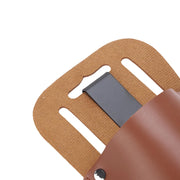 Garden Pruner Sheath PU Leather Pruning Shears Belt Holder Hanging Pouch for Garden Pliers Scissors