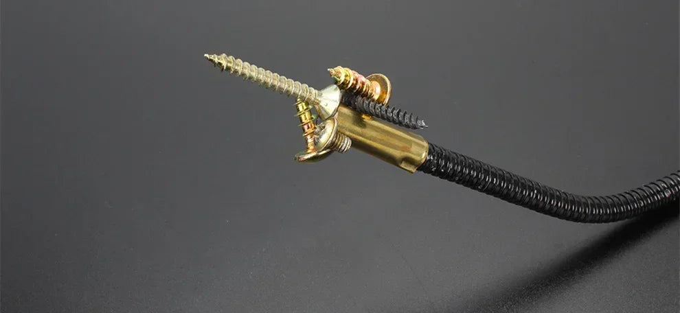 Strong Magnetic Pick Up Tool Flexible Magnet Spring Grip Grabber Hand Tools for Picking Up Nut Bolt Adjustable Pickup Rod Stick