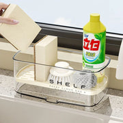Kitchen Organizer Sink Cleaning Tools Storage Rack Kitchen Multifunctional Drain Rack for Sponge Cleanser Organizer