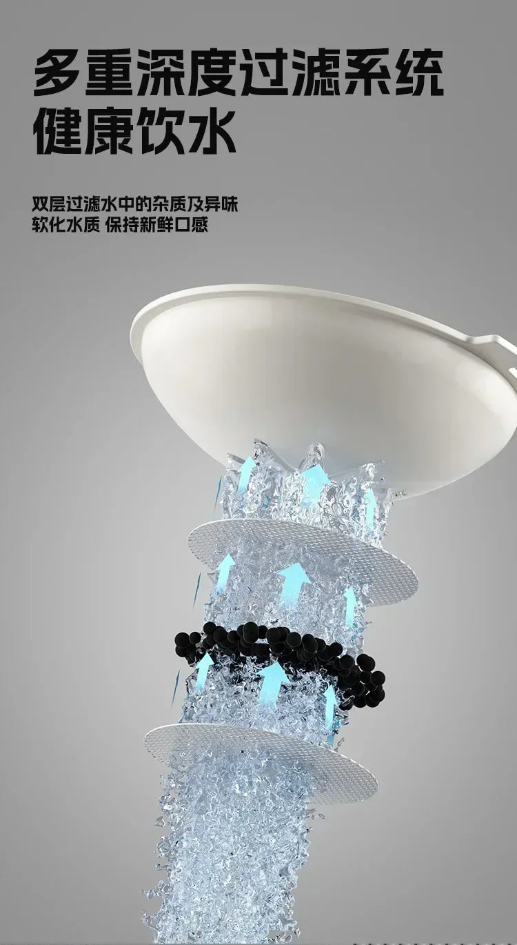 Cat feeder, dog cat basin with water dispenser bowl, dog food automatic circulation, cat food utensils, pet products universal