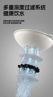 Cat feeder, dog cat basin with water dispenser bowl, dog food automatic circulation, cat food utensils, pet products universal