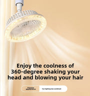 New Ceiling Smart LED Fan Light Living Room Bedroom Modern and Simple Home Intelligent Remote Control Restaurant LED Fan Light