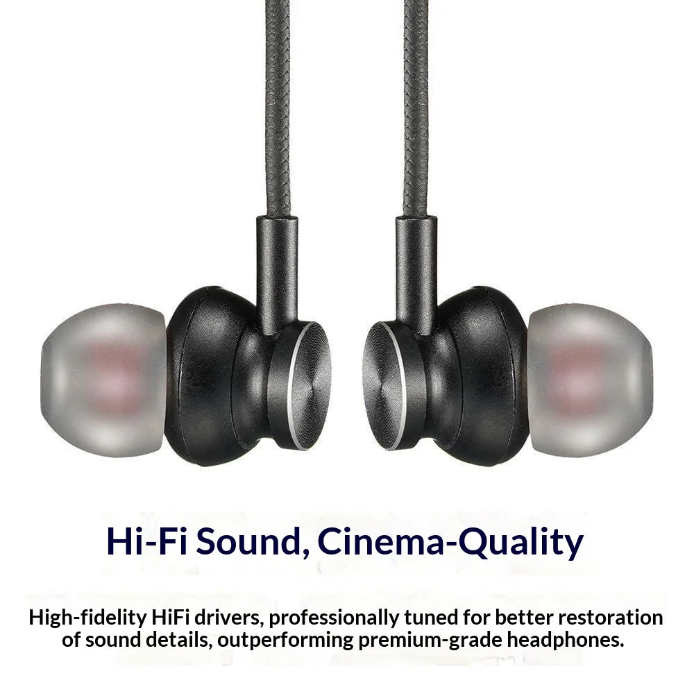 Neck-hung Wireless Bluetooth Headphones Lossless Sound Quality Noise Cancellation High Sound Quality Sports Business E-Sports Ga