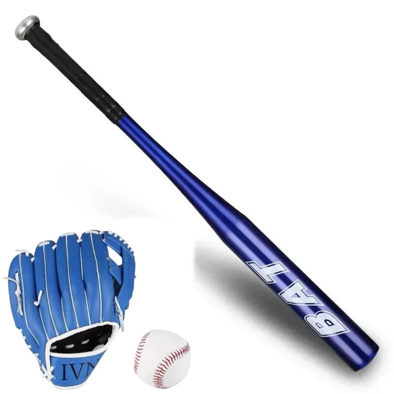 Baseball Sports Training Set Aluminum Alloy Baseball Bat Baseball Glove Softball Practice Equipment Home Personal Self-Defense