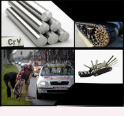 Bicycle Repair Tools Kit, Hex Spoke, Cycling Screwdrivers Tool, Tyre Lever, Allen Wrench, Mountain Bike Multitool