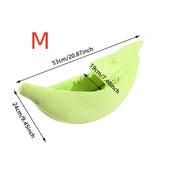 Banana Cat Bed House For Winter Funny Cute Cozy Cat Mat Beds Warm Durable Portable Pet Basket Kennel Dog Cushion Cat Supplies