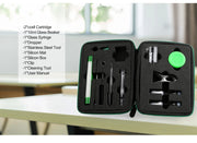 Original LTQ Tool Kit Stainless steel tool 10ml Glass beaker Brush Dropper Beaker Syrince DIY Terp done Tool Set