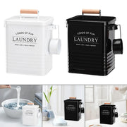 Laundry Powder Storage Farmhouse Decor Multifunctional Grain Rice Pet Food Organizer Aesthetic Portable Storage Bin