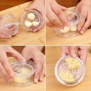 Kitchen Multifunctional Garlic Crusher Manual Garlic Press Multi-function Grinding Chopper Kitchen Gadget Masher Tool New