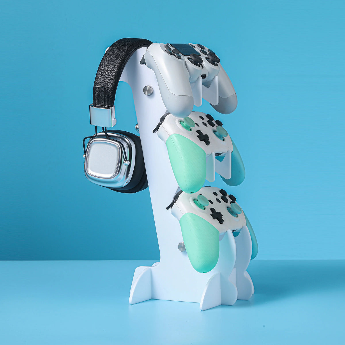 Suitable for PS5/PS4/Xbox/Switch universal controller/headphone three-layer stand