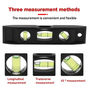 15.2 Cm Multi-Angle Magnetic Levels Portable Spirit Level Tool Measure Tool Machinery Leveller