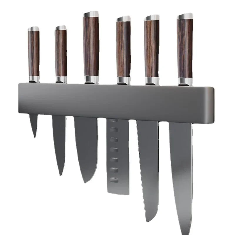 Kitchen Knife Organizer Wall Mounted Multifunctional Kitchen Knife Storage Rack Household Knife Storage Kitchen Storage Supplies
