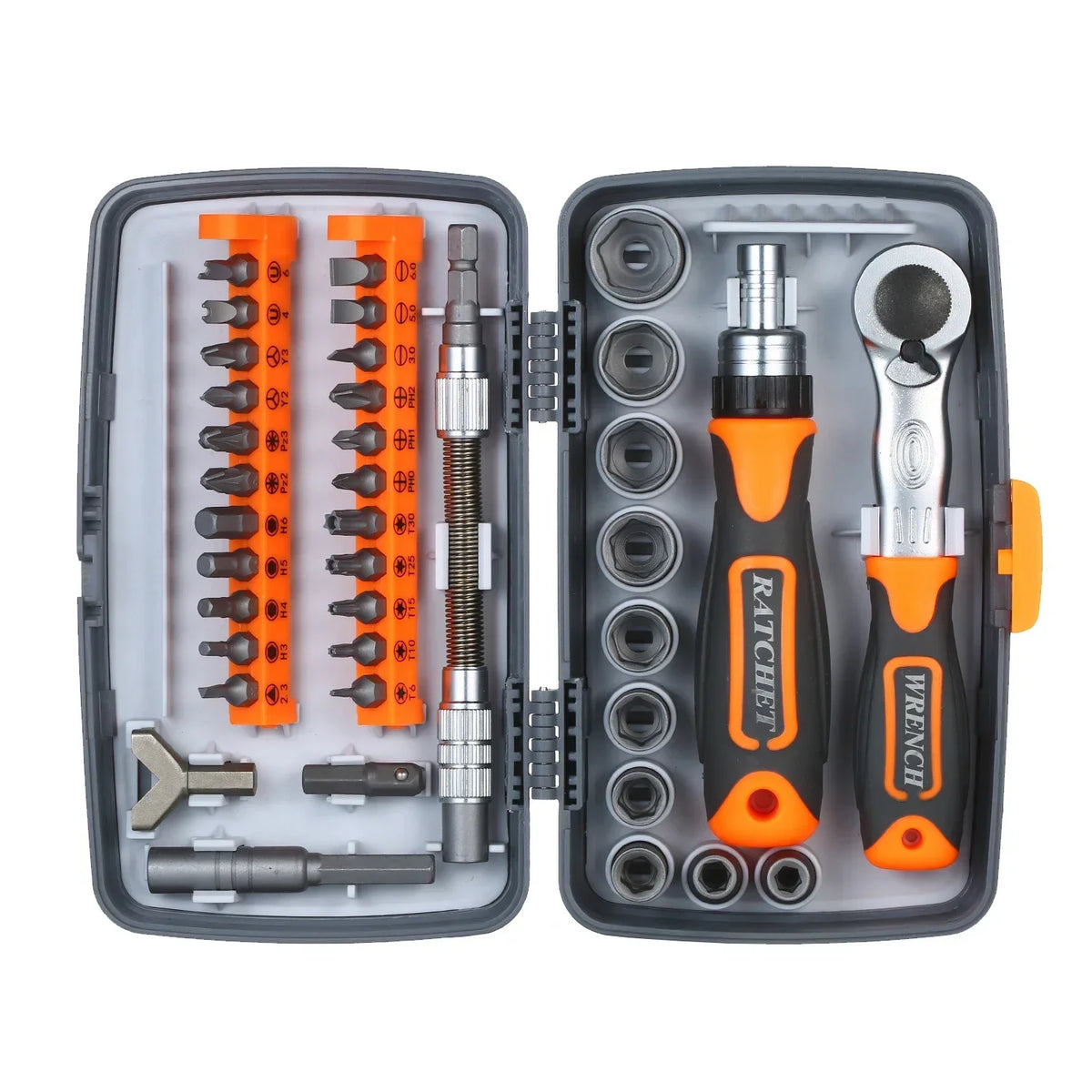 38 In 1 Multipurpose Screwdriver Bit Set Household Labor Saving Tool Kit Combination Ratchet Wrenches Hand Tool Sets
